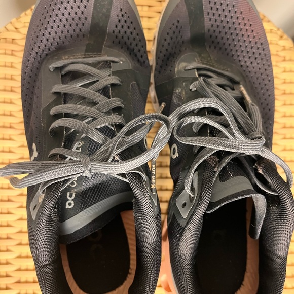 ON Women's Cloudflow 3.0 Running Shoes, Rock / Rose - Picture 7 of 14